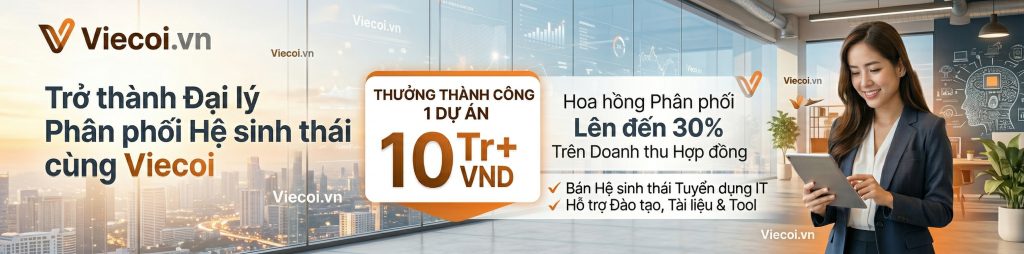 Sales Cộng tác viên/ Giới thiệu nhà tuyển dụng viecoi.vn